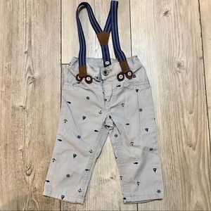 Boys Carter’s Pants with Suspenders